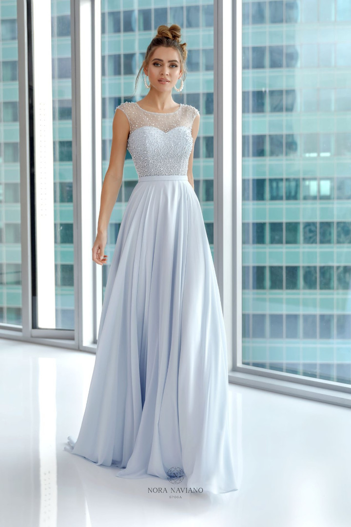 Вечернее платье Арт. 32405b-sky-blue